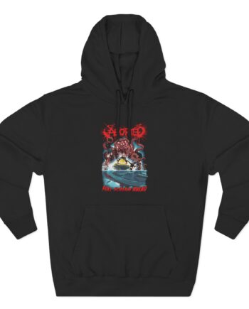 Aborted Full Scream Ahead Three-Panel Fleece Hoodie