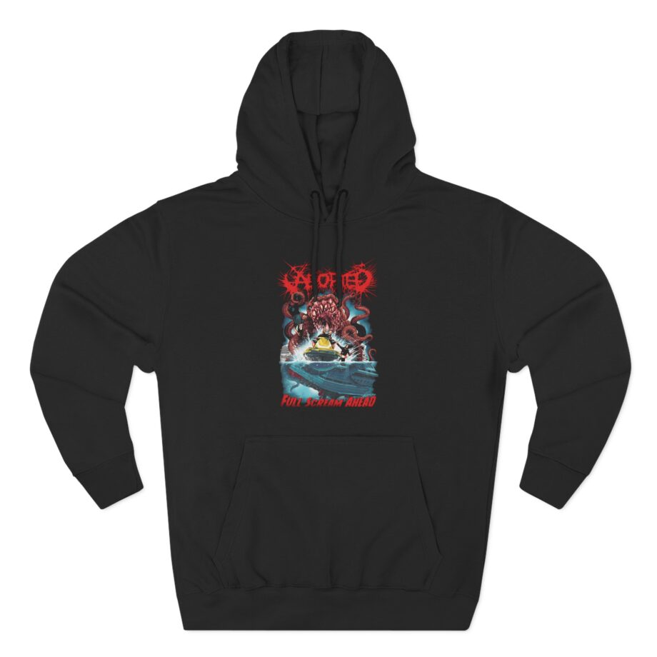 Aborted Full Scream Ahead Three-Panel Fleece Hoodie