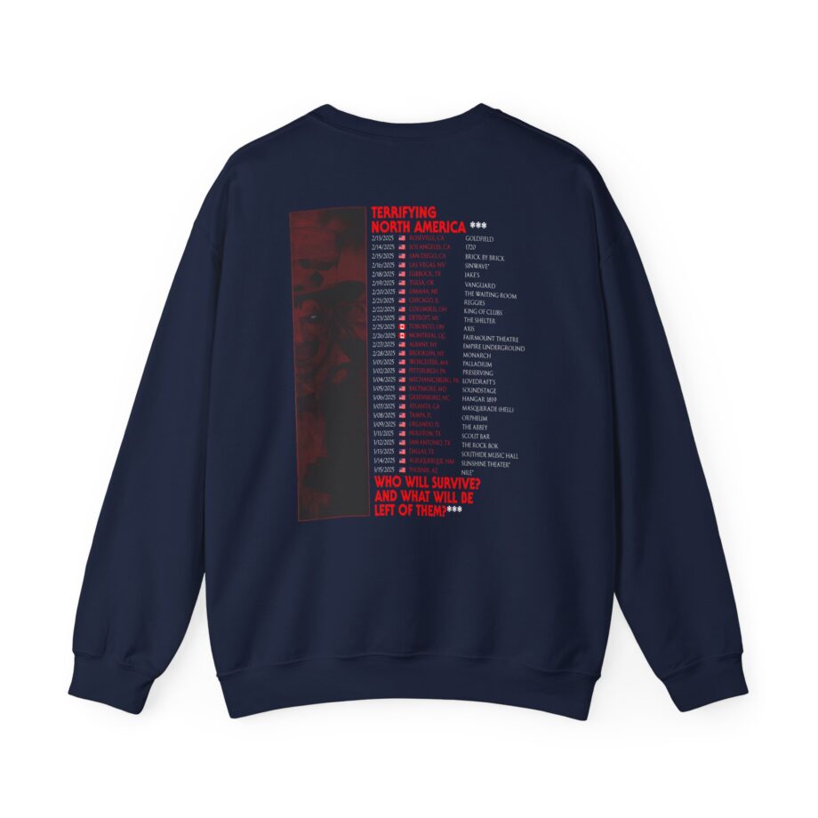 Aborted Spring 2025 North American Tour Unisex Heavy Blend™ Crewneck Sweatshirt