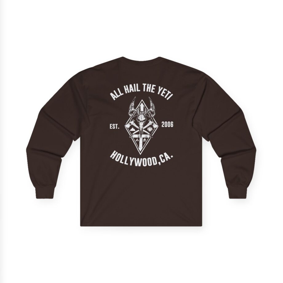 All Hail the Yeti Hollywood Unisex Ultra Cotton Long Sleeve Tee