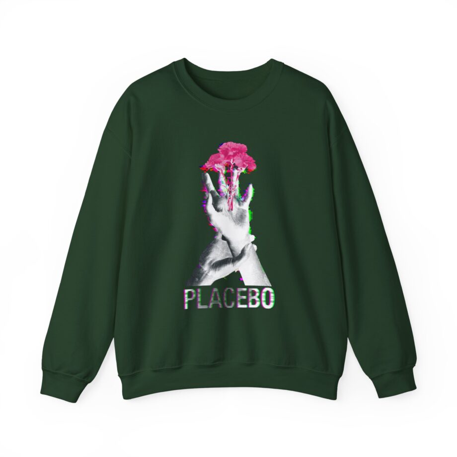 Placebo Flower Hand Unisex Heavy Blend™ Crewneck Sweatshirt