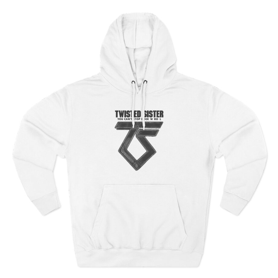 Can't Stop Rock 'n' Roll Twisted Sister Three-Panel Fleece Hoodie