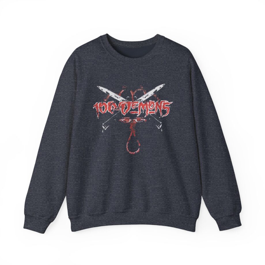 100 Demons Unisex Heavy Blend™ Crewneck Sweatshirt