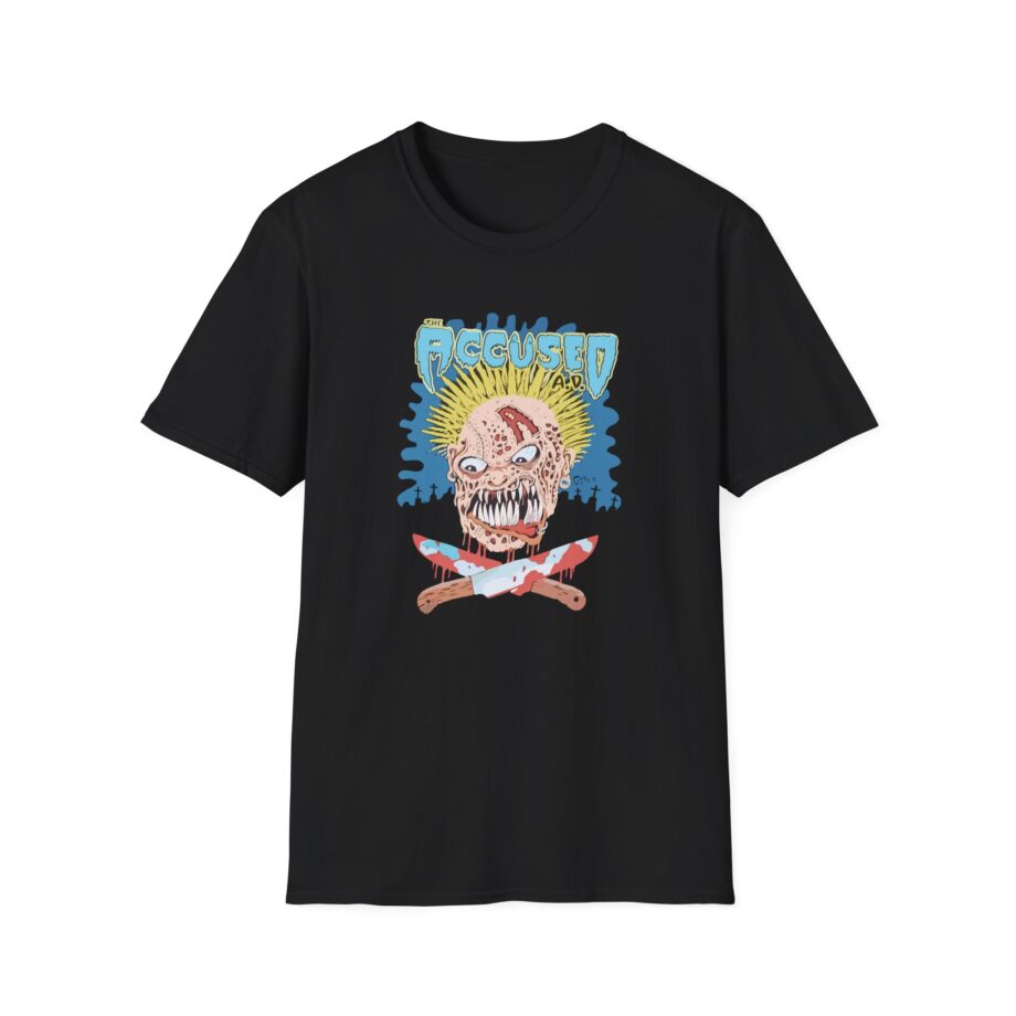 Accused Ad Knives Unisex Softstyle T-Shirt