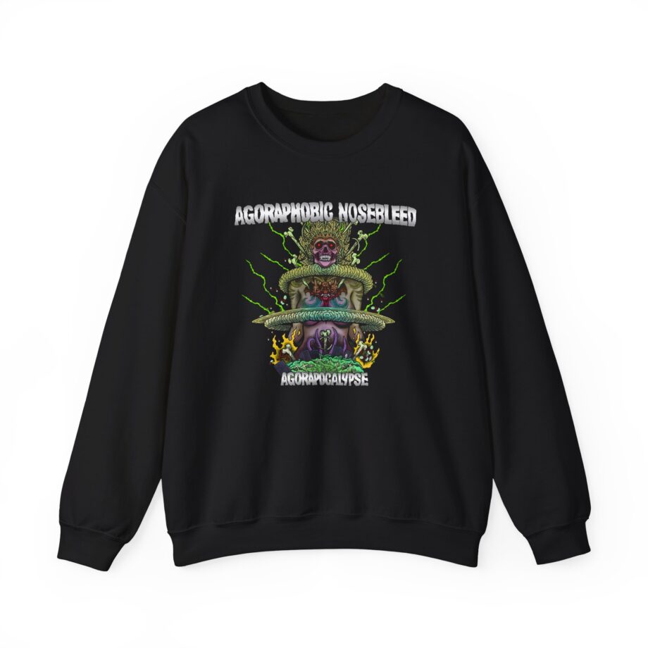 Agoraphobic Nosebleed Agorapocalypse Unisex Heavy Blend™ Crewneck Sweatshirt