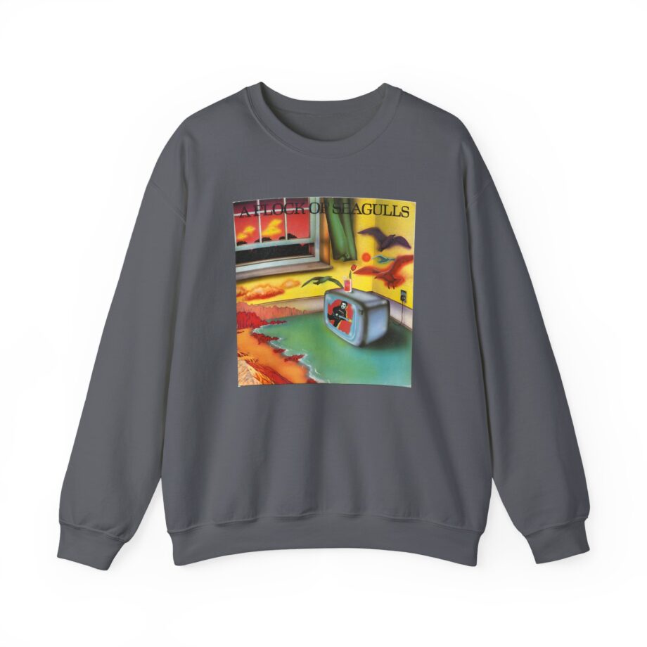 A Flock of Seagulls Original Album Cover Unisex Heavy Blend™ Crewneck Sweatshirt