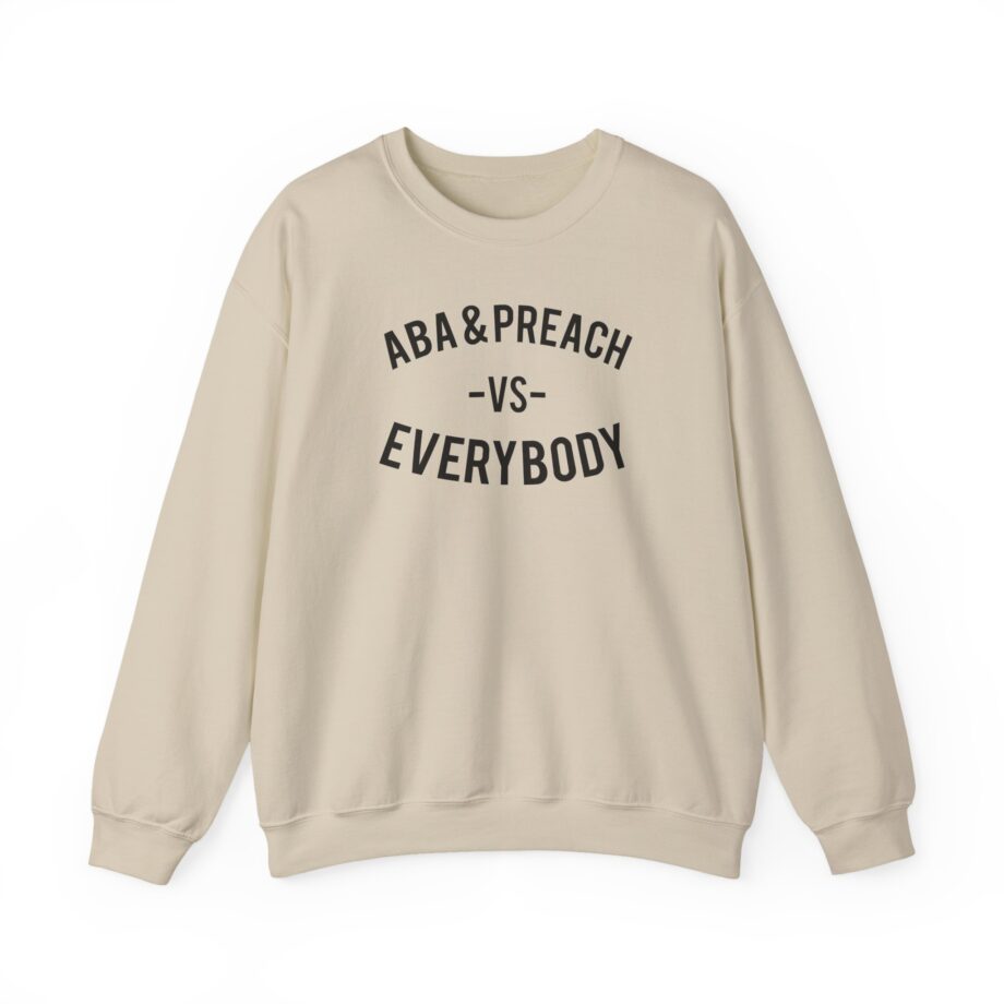 Aba and Preach Unisex Heavy Blend™ Crewneck Sweatshirt