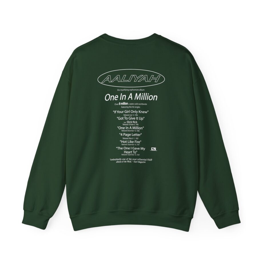 Aaliyah OIAM Photo Unisex Heavy Blend™ Crewneck Sweatshirt