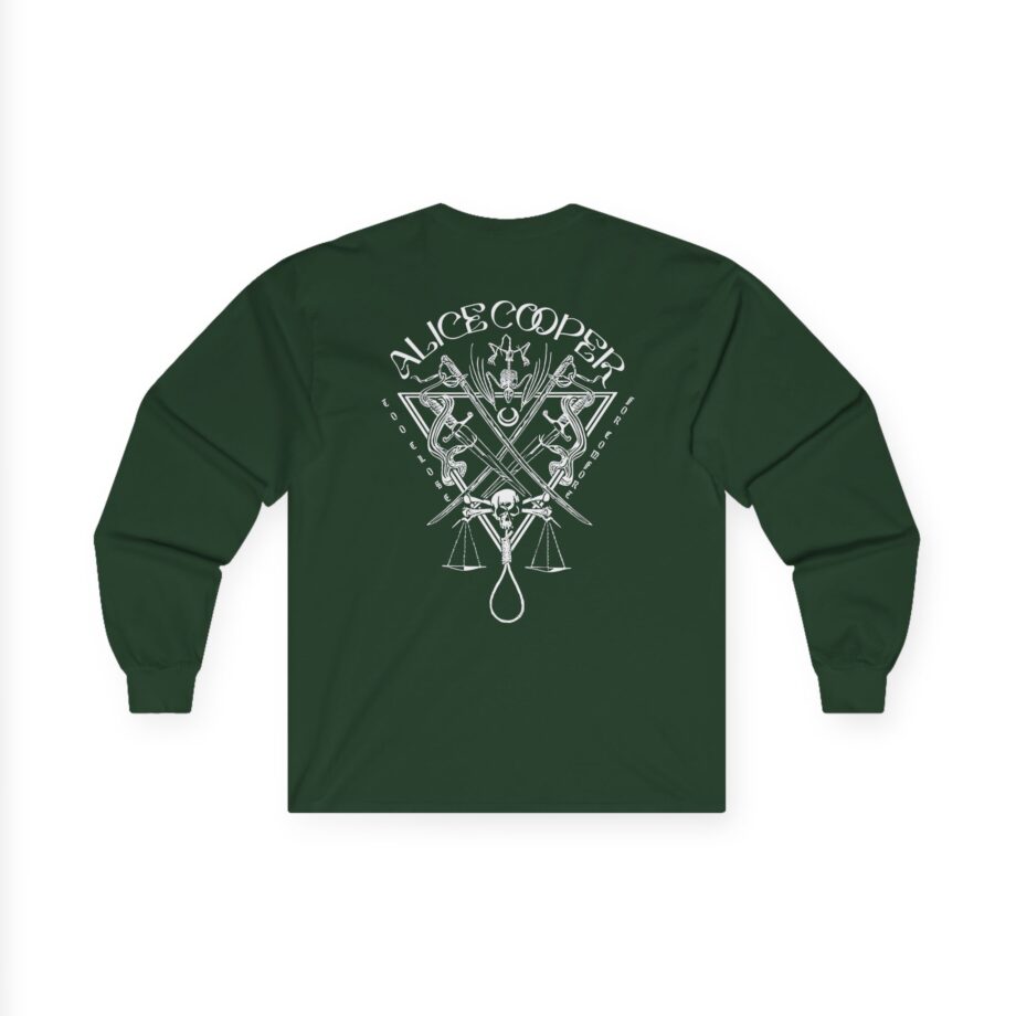 Alice Cooper Trial of Terror Unisex Ultra Cotton Long Sleeve Tee