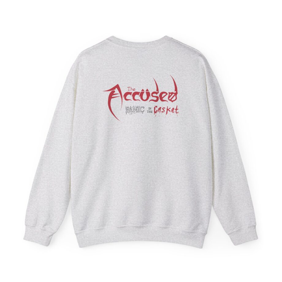 Accused Ad Panic in the Casket Unisex Heavy Blend™ Crewneck Sweatshirt