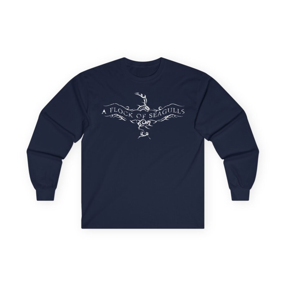 A Flock of Seagulls Logo Unisex Ultra Cotton Long Sleeve Tee