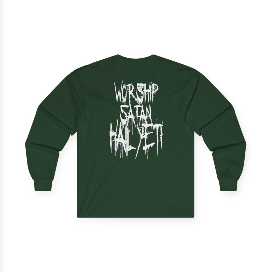 All Hail the Yeti Worship Satan Unisex Ultra Cotton Long Sleeve Tee