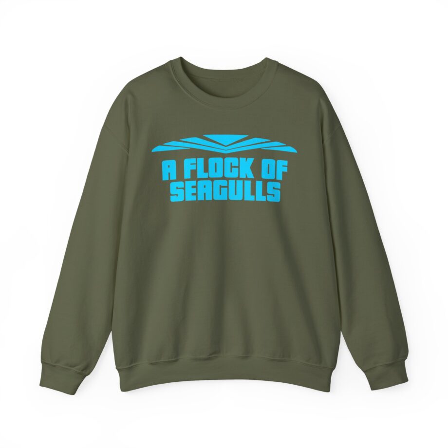 A Flock of Seagulls Logo Unisex Heavy Blend™ Crewneck Sweatshirt