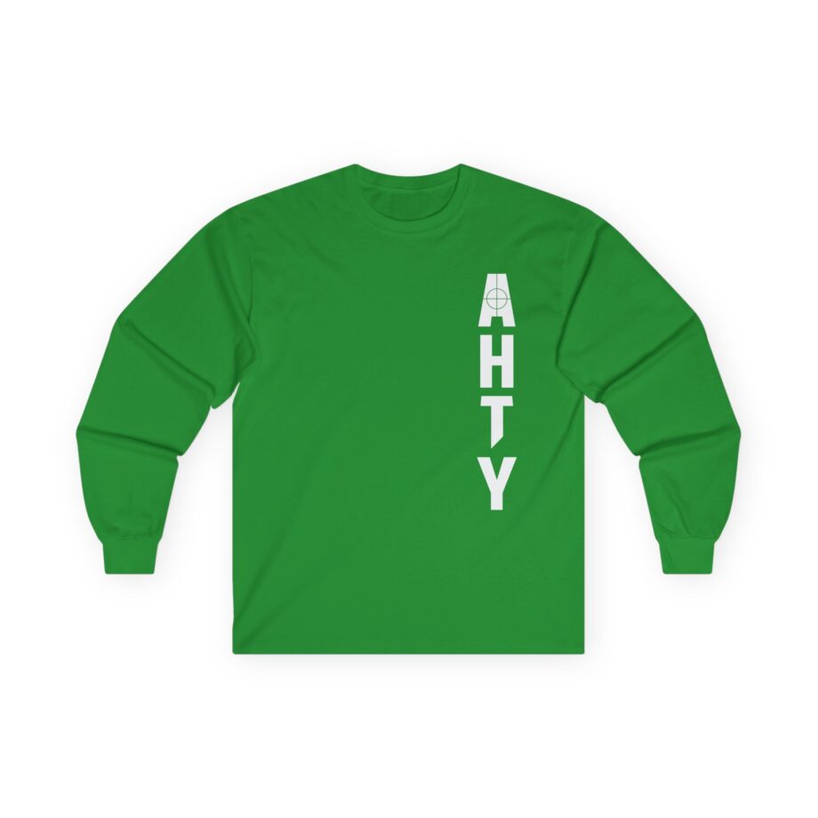 All Hail the Yeti Side Logo Unisex Ultra Cotton Long Sleeve Tee