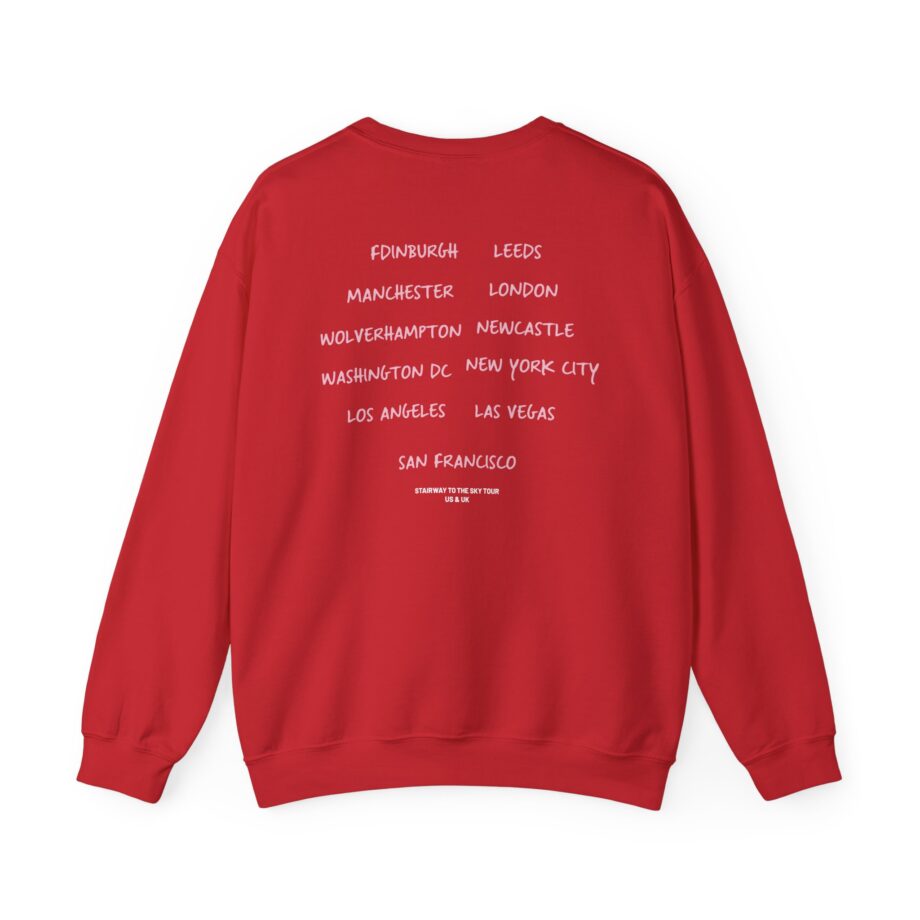 Zayn Malik Antenna Itin Faded Unisex Heavy Blend™ Crewneck Sweatshirt