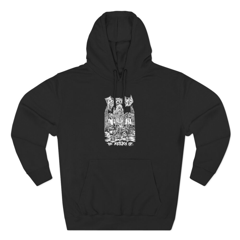 Accused Ad the Return of Three-Panel Fleece Hoodie
