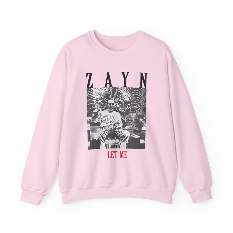 Zayn Malik Let Me Unisex Heavy Blend™ Crewneck Sweatshirt