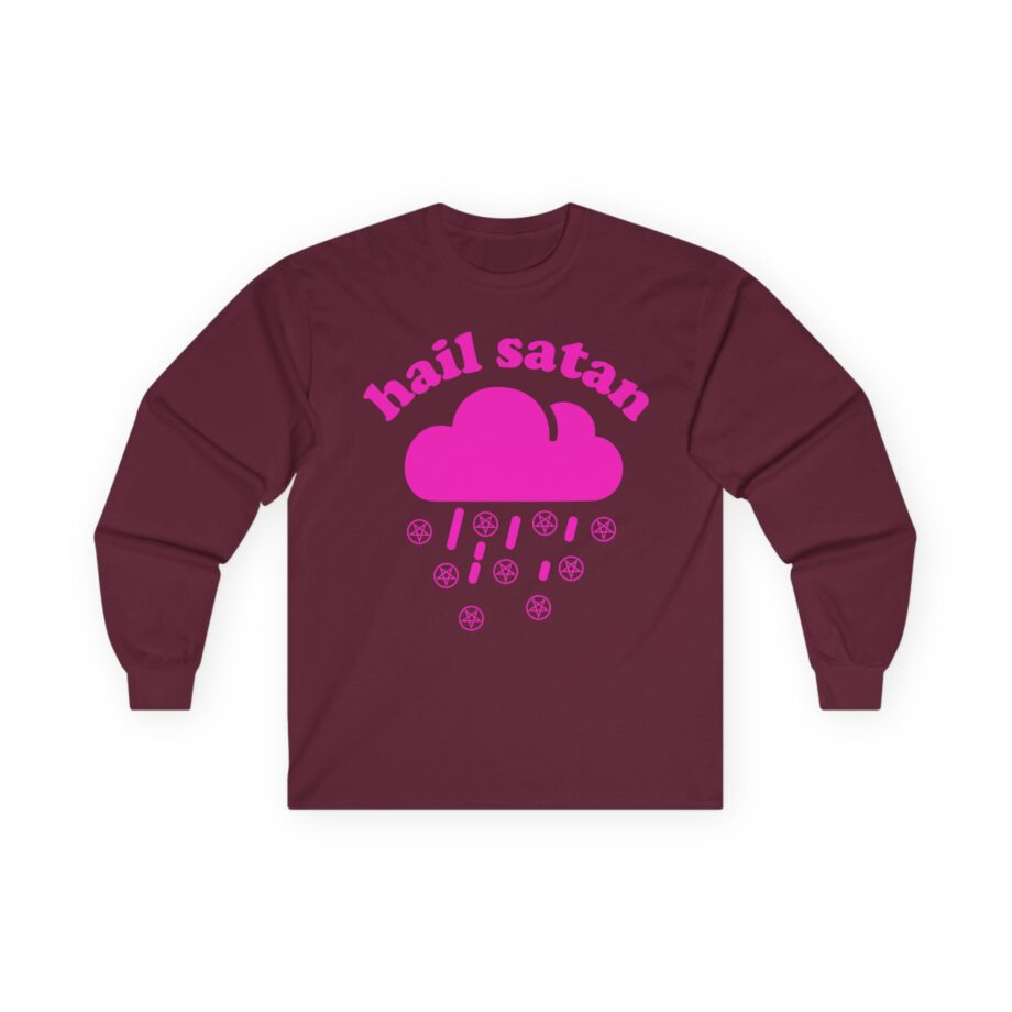 Placebo Hail Satan Unisex Ultra Cotton Long Sleeve Tee