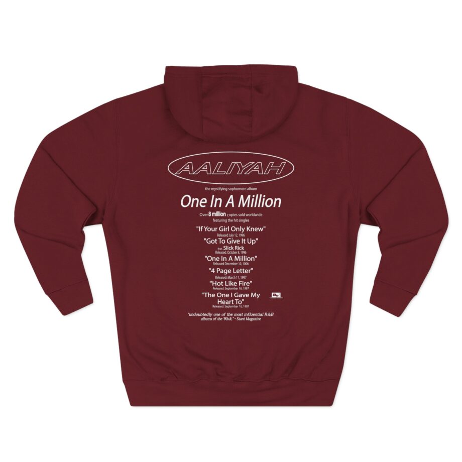 Aaliyah OIAM Photo Three-Panel Fleece Hoodie