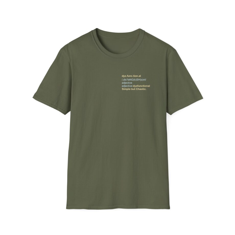 Alex Warren Dysfunctional Unisex Softstyle T-Shirt