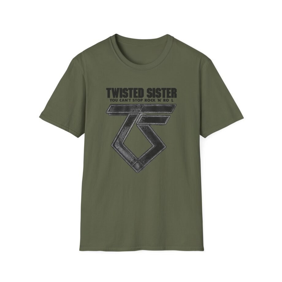 Can't Stop Rock 'n' Roll Twisted Sister Unisex Softstyle T-Shirt