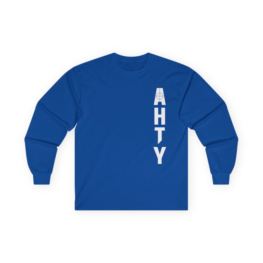 All Hail the Yeti Side Logo Unisex Ultra Cotton Long Sleeve Tee
