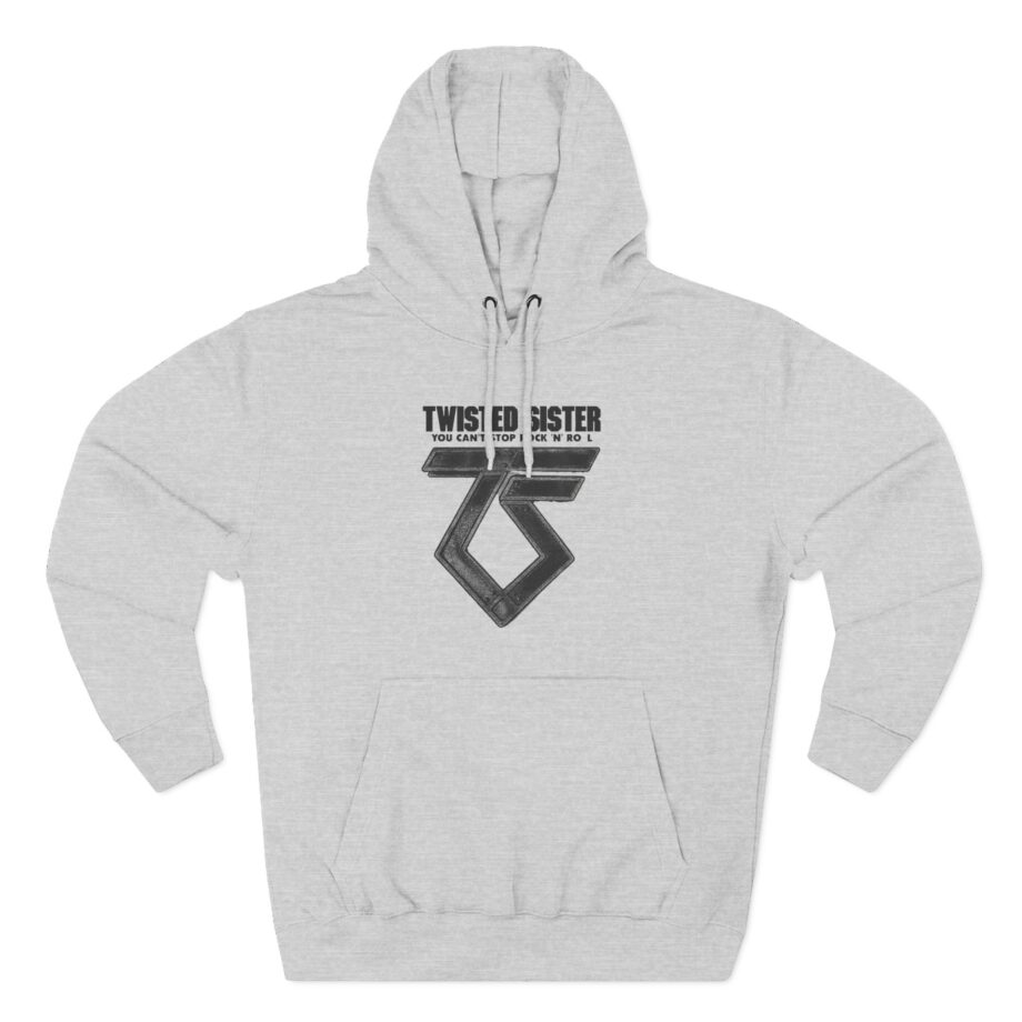 Can't Stop Rock 'n' Roll Twisted Sister Three-Panel Fleece Hoodie
