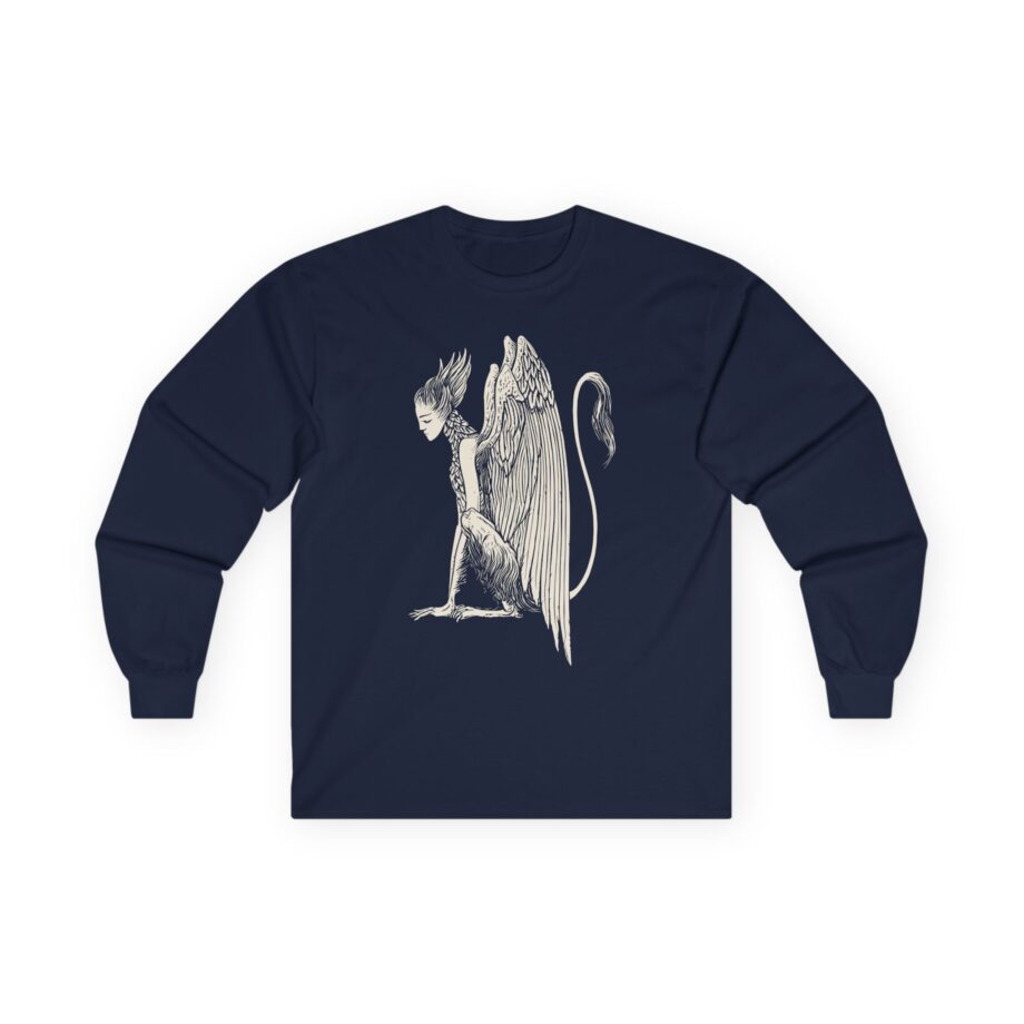 Alcest Spiritual Instinct Back Logo Unisex Ultra Cotton Long Sleeve Tee