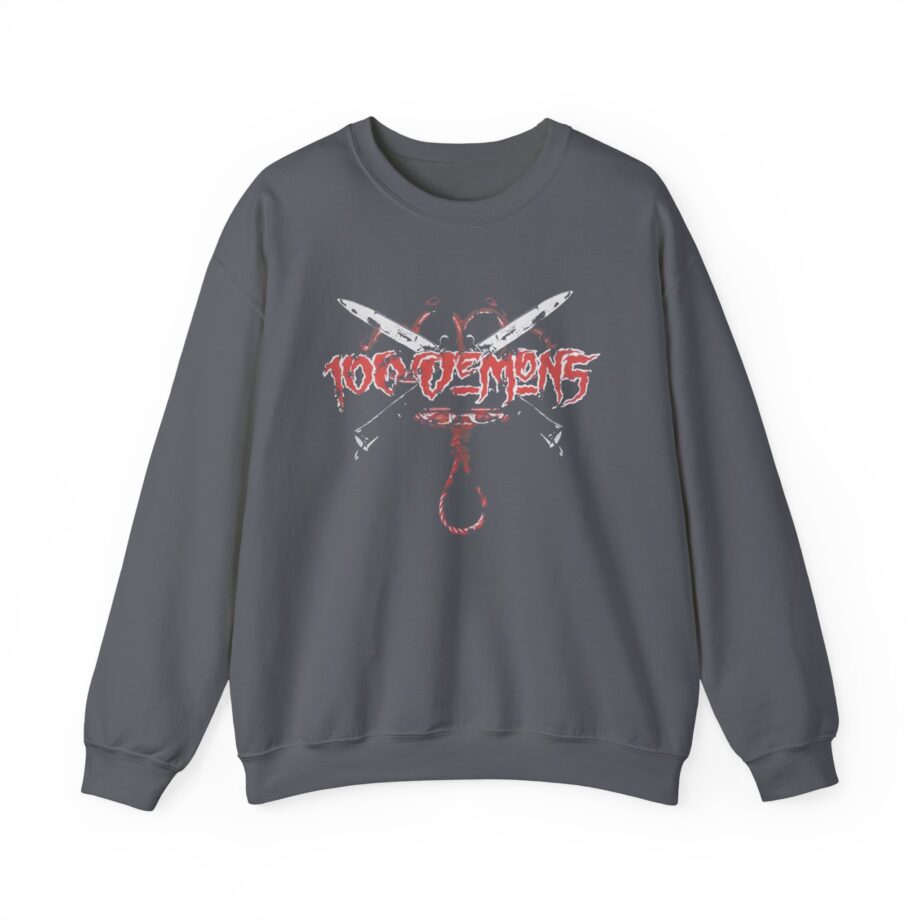 100 Demons Unisex Heavy Blend™ Crewneck Sweatshirt