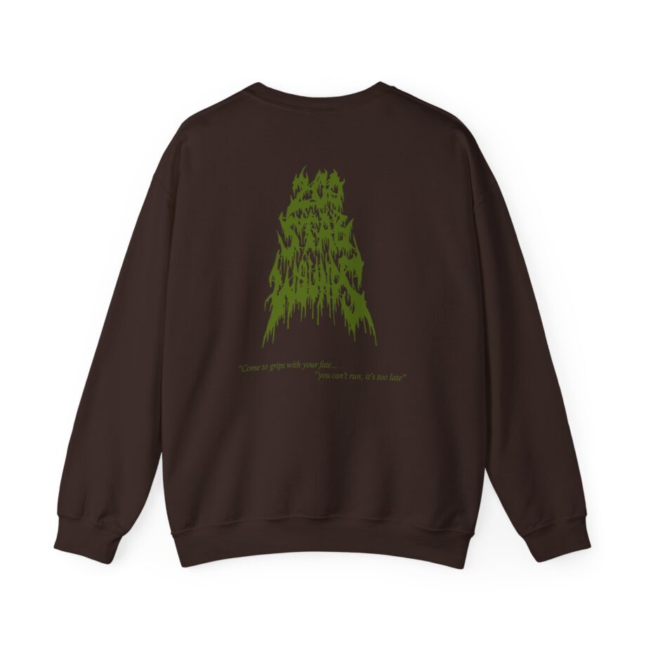 200 Stab Wounds Spider Skull Unisex Heavy Blend™ Crewneck Sweatshirt