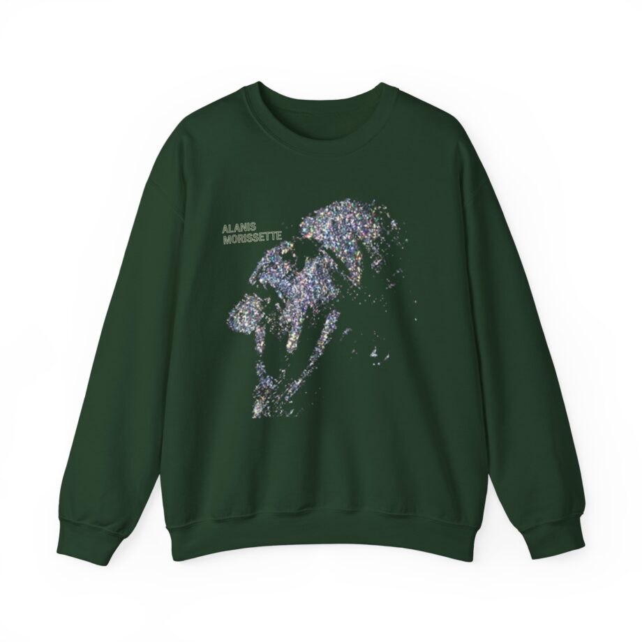 Alanis Morissette Such Pretty Forks Glitter Unisex Heavy Blend™ Crewneck Sweatshirt
