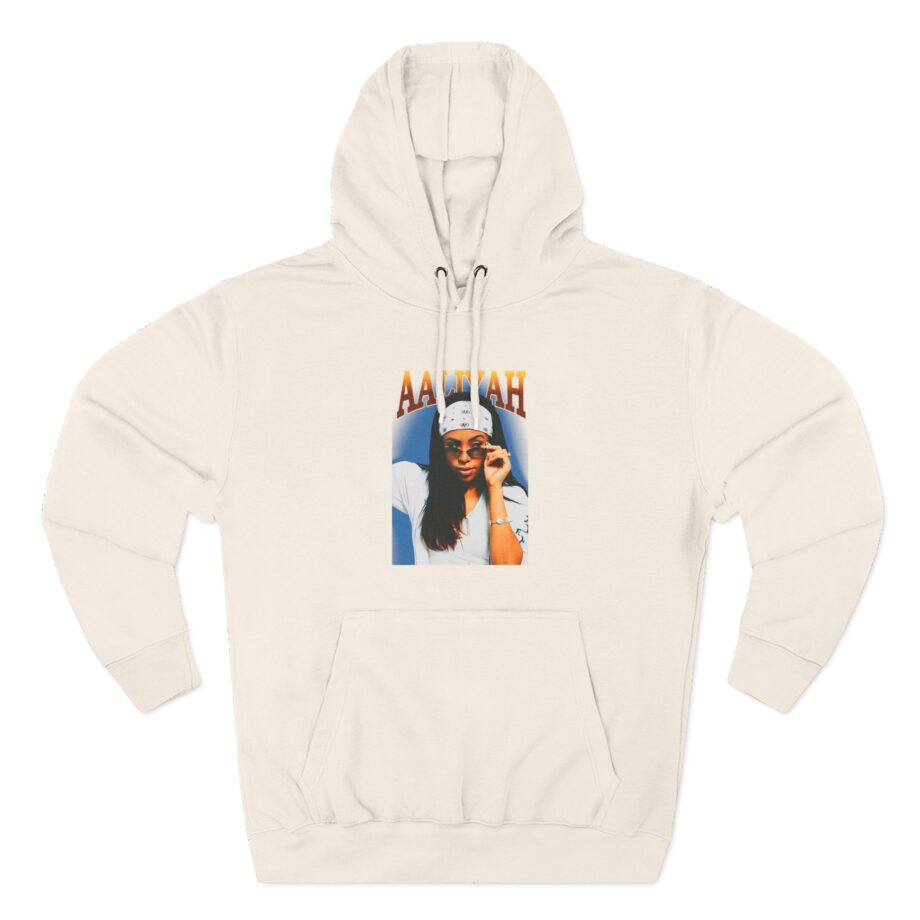 Aaliyah Three-Panel Fleece Hoodie