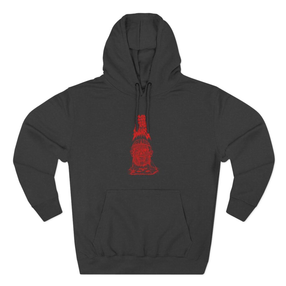 200 Stab Wounds Skin Milk Three-Panel Fleece Hoodie
