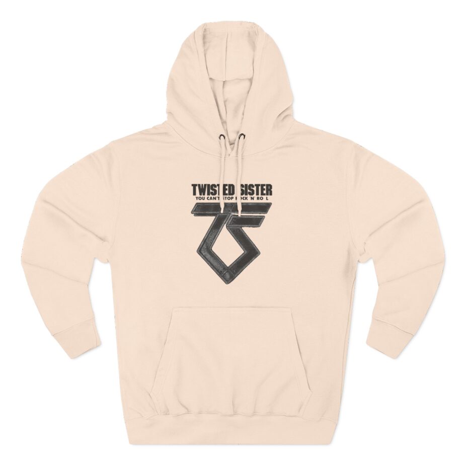 Can't Stop Rock 'n' Roll Twisted Sister Three-Panel Fleece Hoodie
