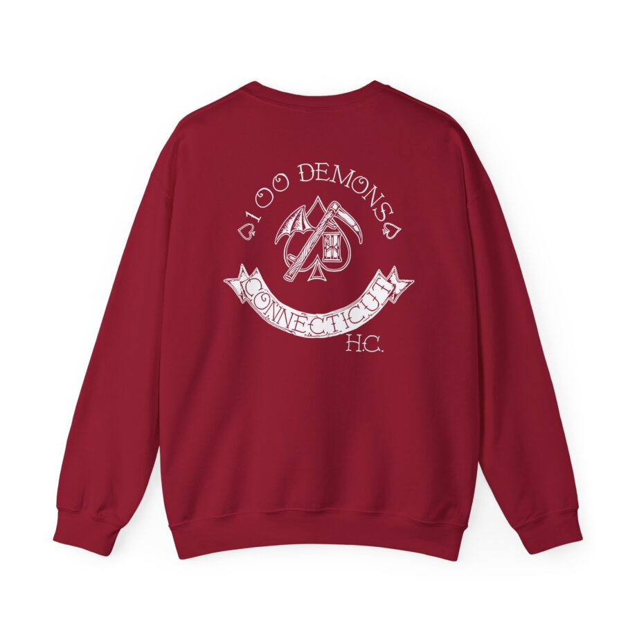 100 Demons Spade Sickle Unisex Heavy Blend™ Crewneck Sweatshirt
