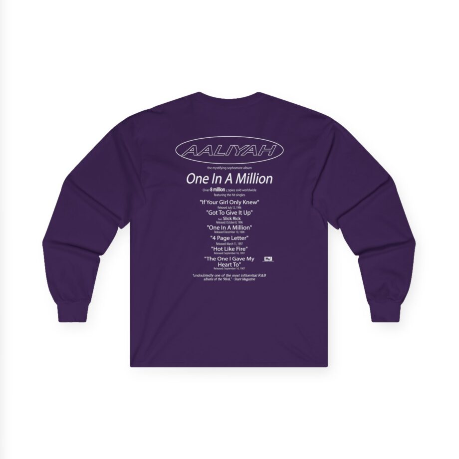 Aaliyah OIAM Photo Unisex Ultra Cotton Long Sleeve Tee