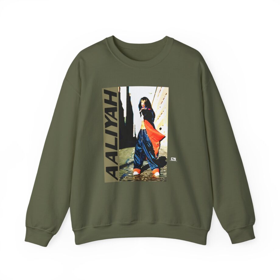 Aaliyah OIAM Photo Unisex Heavy Blend™ Crewneck Sweatshirt