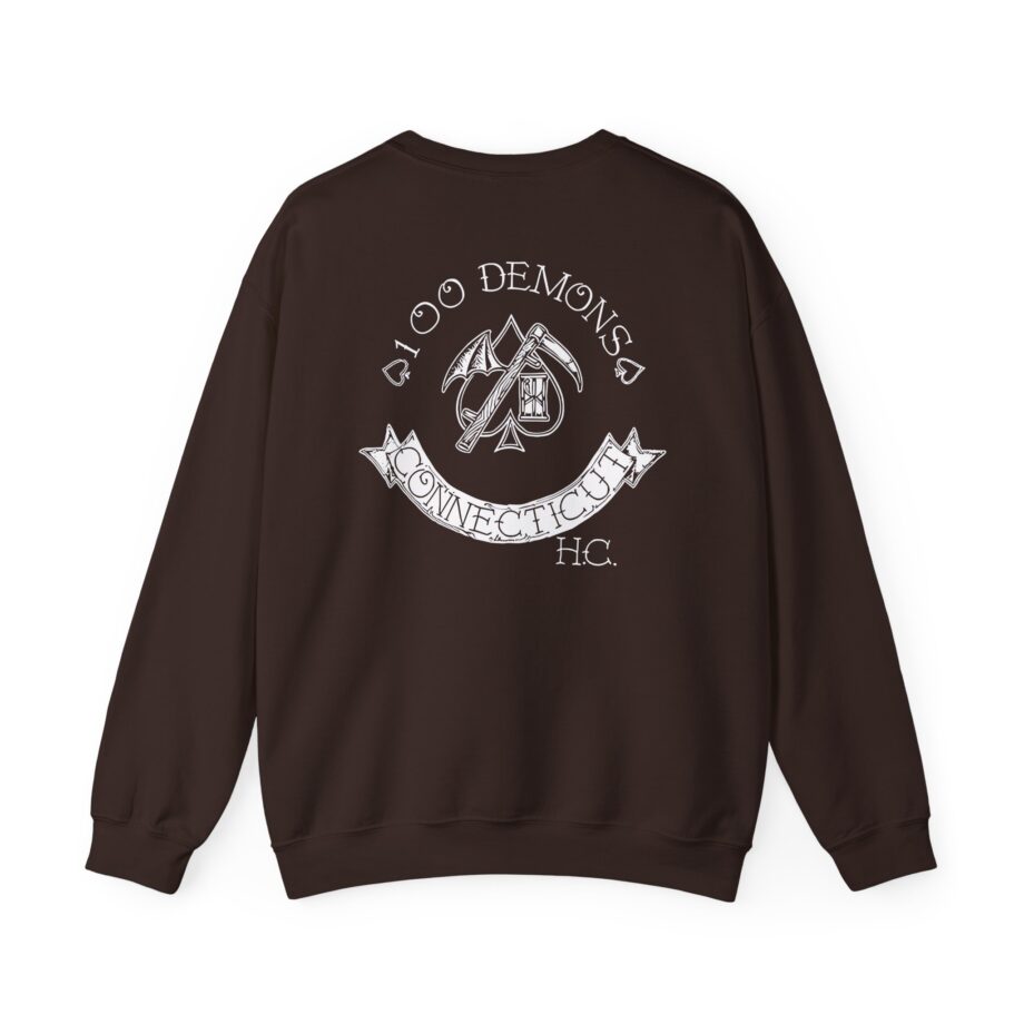 100 Demons Spade Sickle Unisex Heavy Blend™ Crewneck Sweatshirt