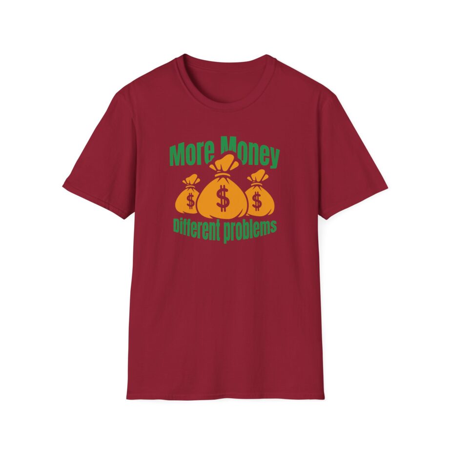 Aba and Preach More Money Different Problems Unisex Softstyle T-Shirt