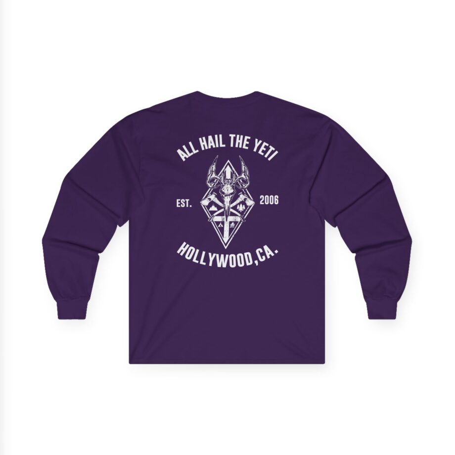 All Hail the Yeti Hollywood Unisex Ultra Cotton Long Sleeve Tee