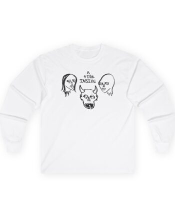 Afi Faces Unisex Ultra Cotton Long Sleeve Tee
