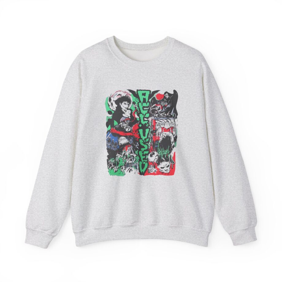 Accused Ad Panic in the Casket Unisex Heavy Blend™ Crewneck Sweatshirt