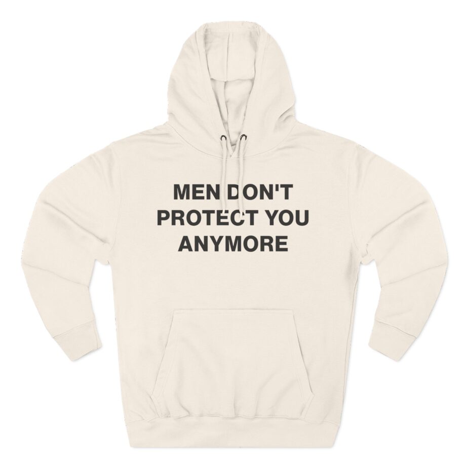 Jenny Holzer Men Don´t Protect You Anymore Three-Panel Fleece Hoodie