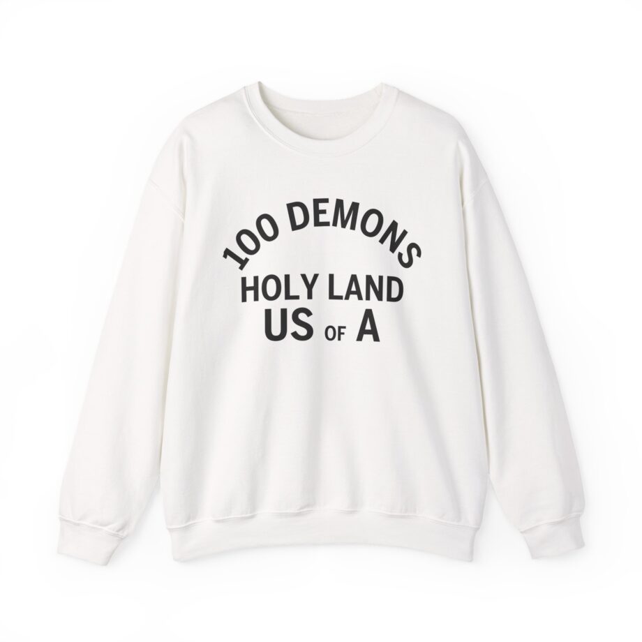 100 Demons Holyland Unisex Heavy Blend™ Crewneck Sweatshirt