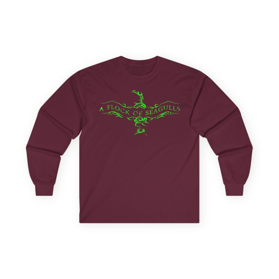 A Flock of Seagulls Logo Unisex Ultra Cotton Long Sleeve Tee