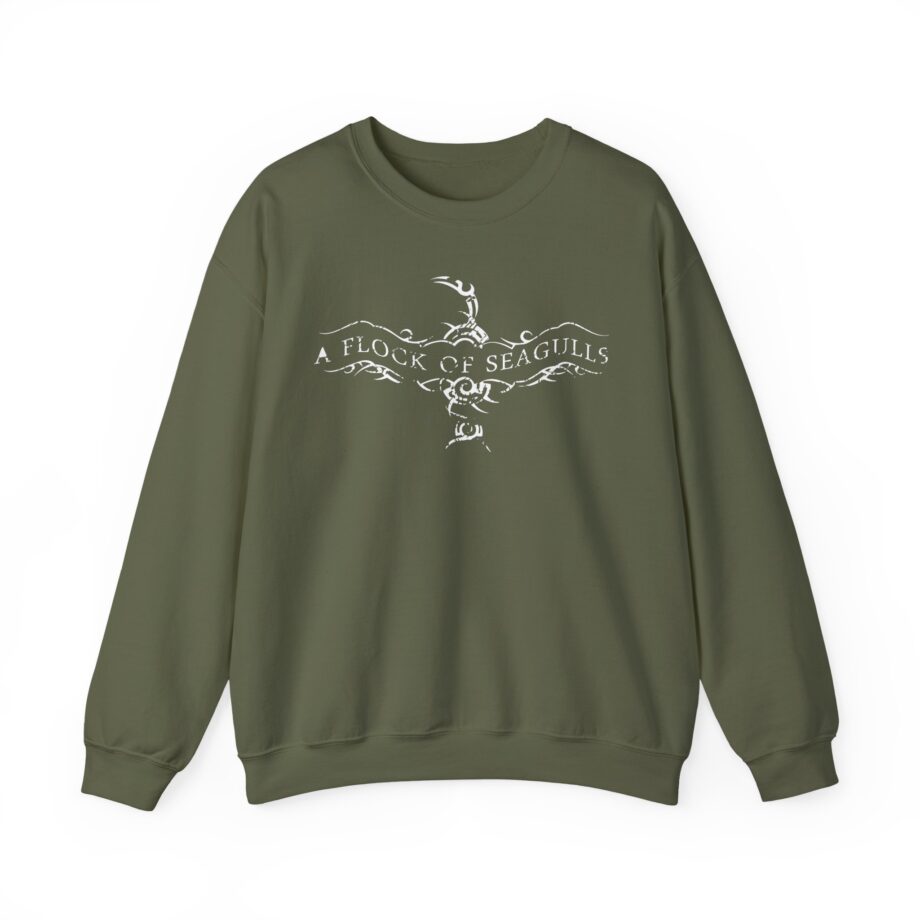 A Flock of Seagulls Logo Unisex Heavy Blend™ Crewneck Sweatshirt