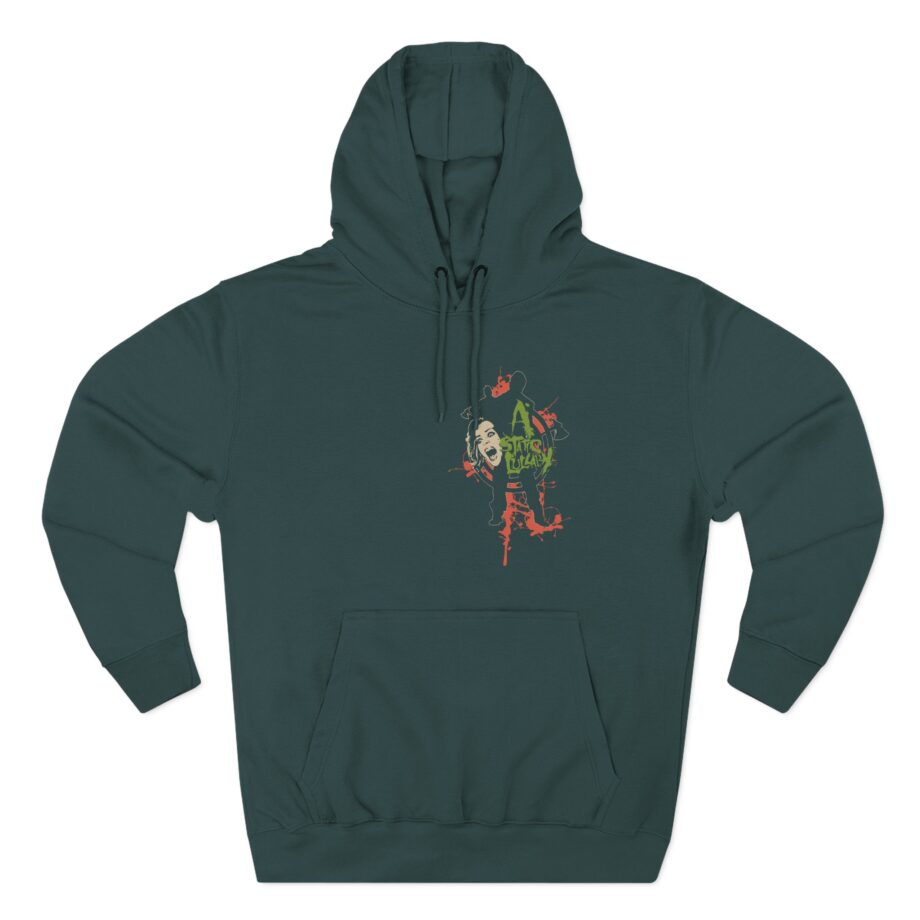 A Static Lullaby Vintage Era 2000's Three-Panel Fleece Hoodie