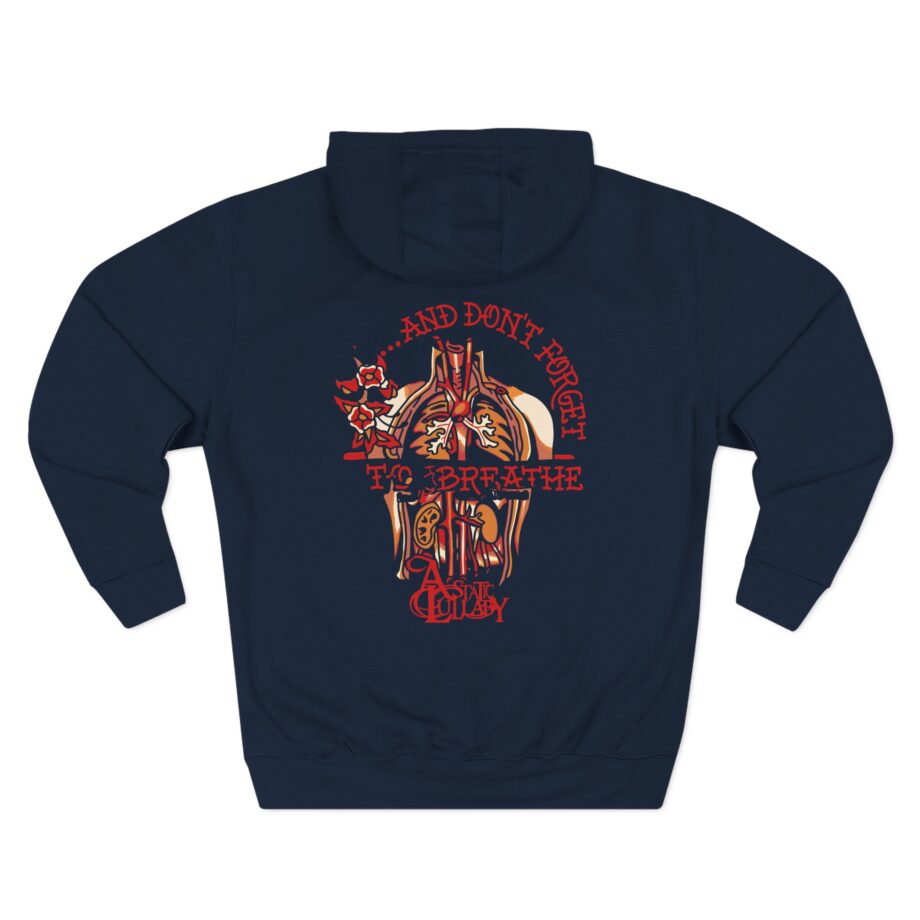 A Static Lullaby Adftb Three-Panel Fleece Hoodie