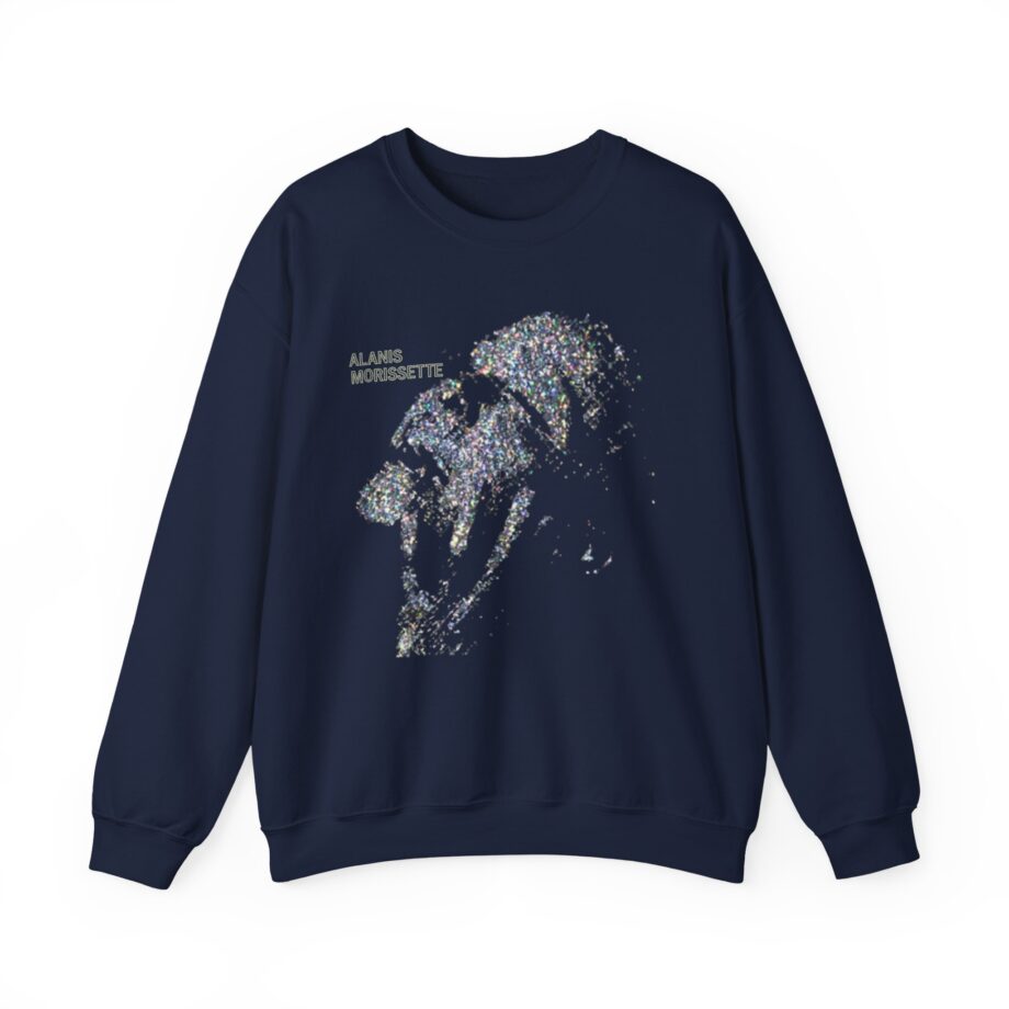 Alanis Morissette Such Pretty Forks Glitter Unisex Heavy Blend™ Crewneck Sweatshirt