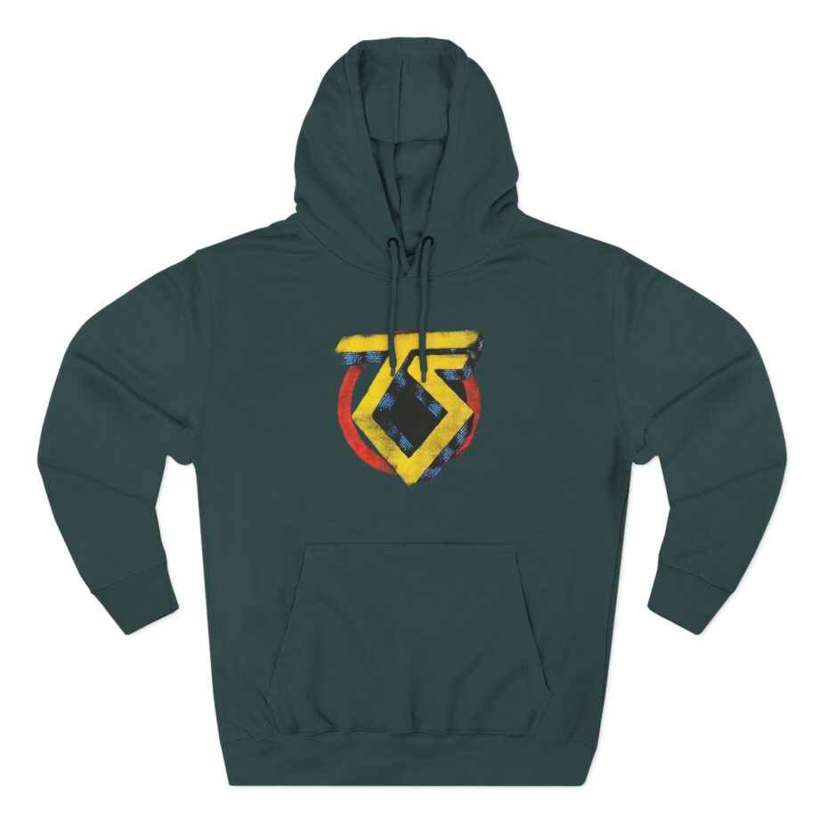 Twisted Sister Raglan Three-Panel Fleece Hoodie